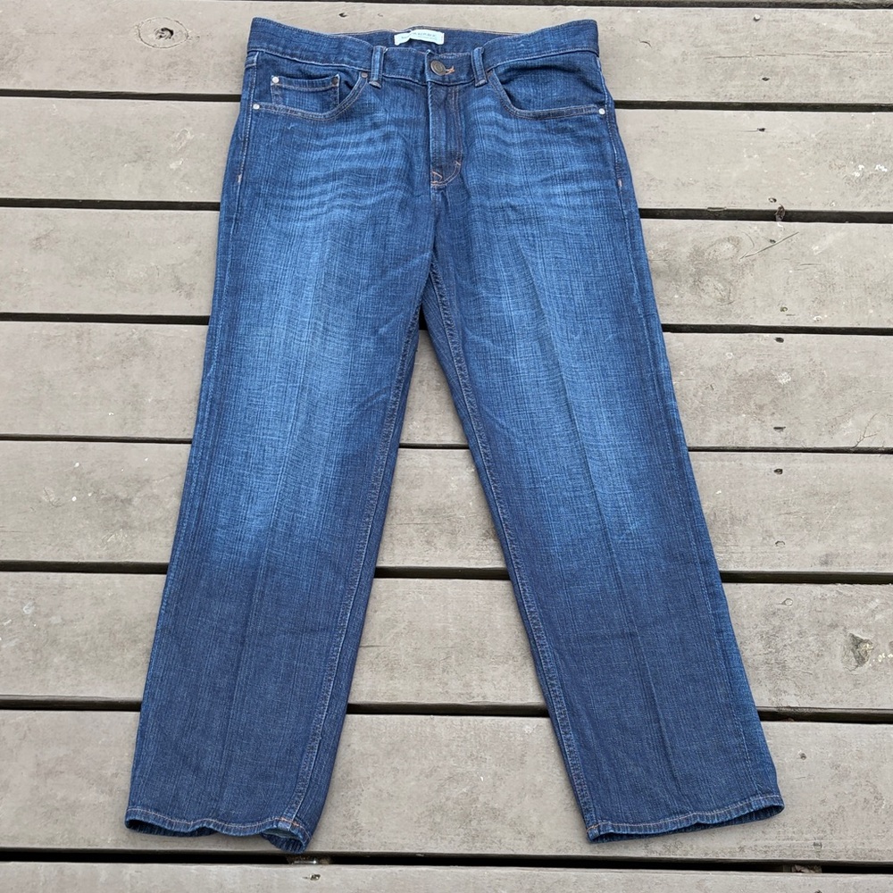 Banana republic women’s blue straight jeans size 29 boyfriend